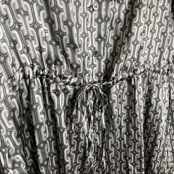 Dea Kudibal SERENITY Silk Chains Grey Dress Women’s Size Large - Picture 9 of 12